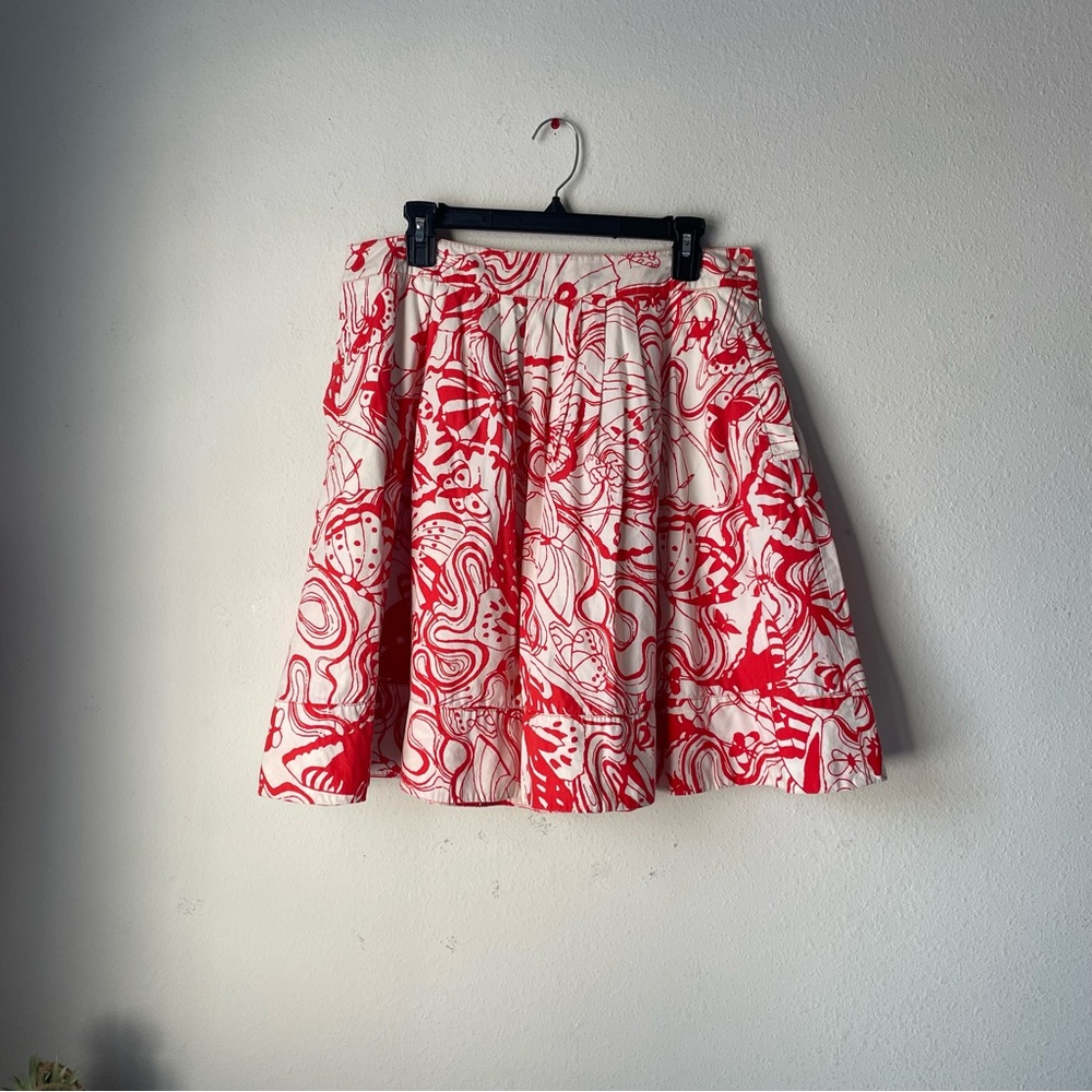 Butterflies Skirt With Pockets